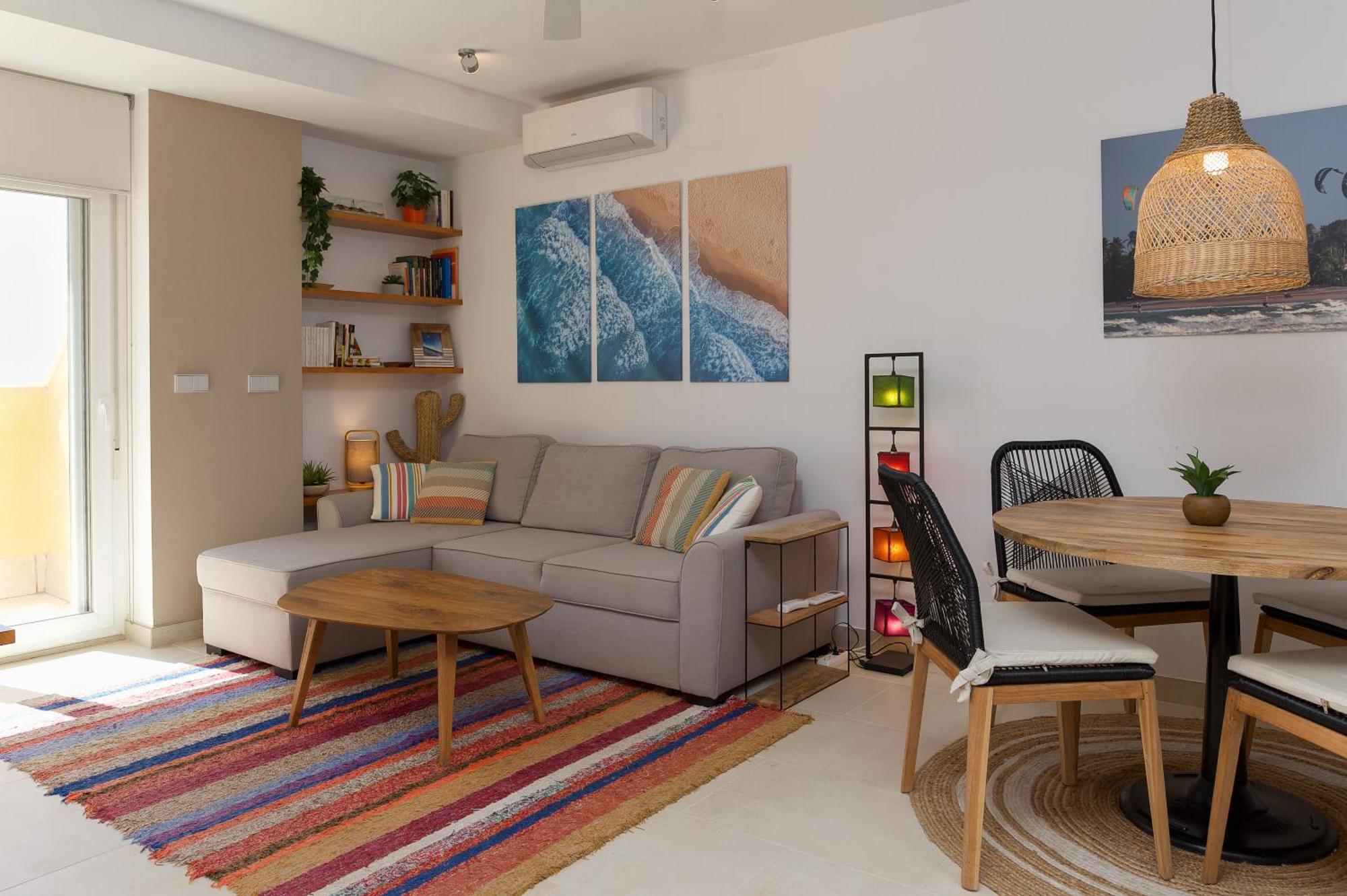 Deja Blue - Tarifa Rent Modern Penthouse Apartment Exterior photo