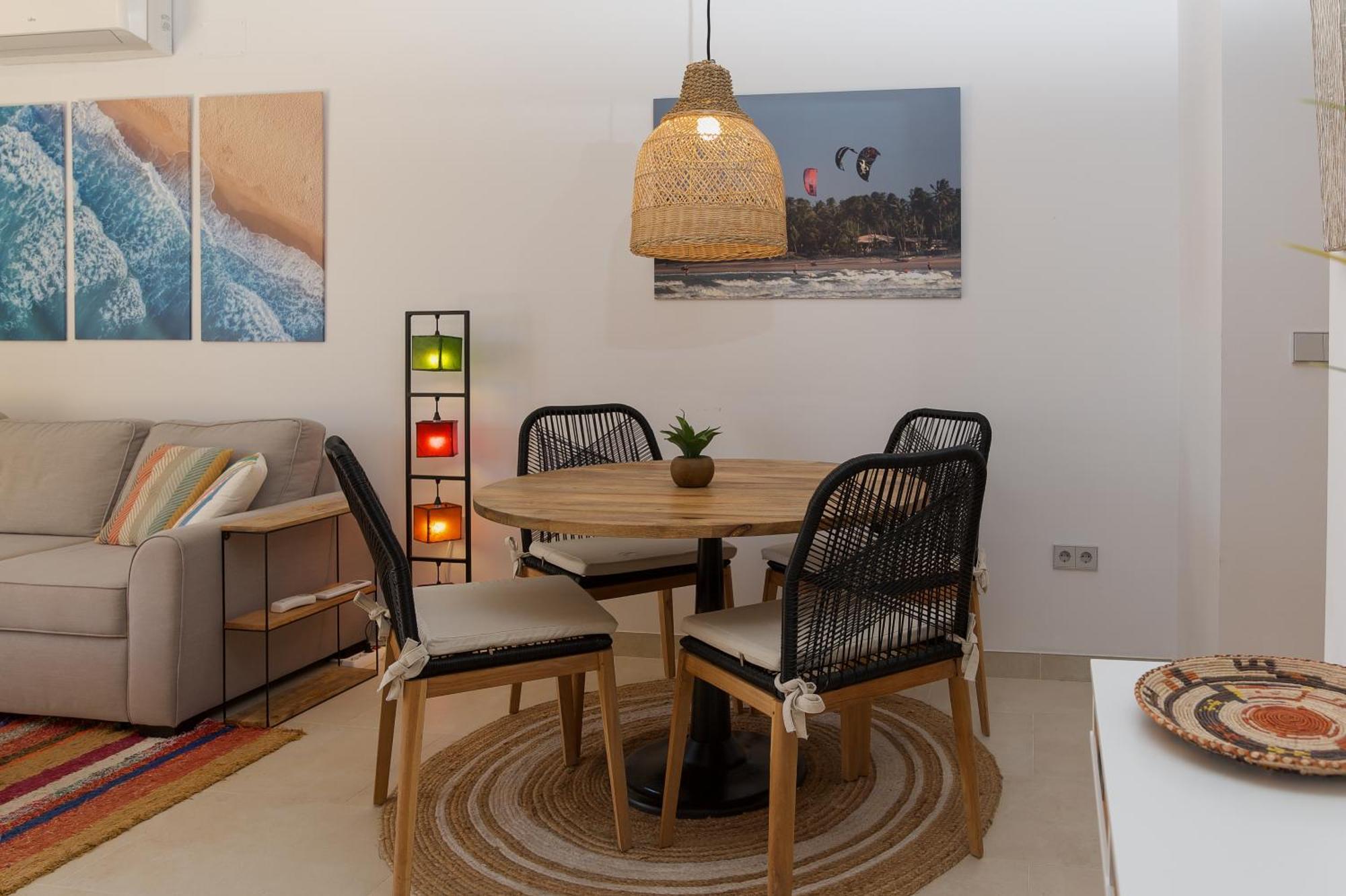 Deja Blue - Tarifa Rent Modern Penthouse Apartment Exterior photo